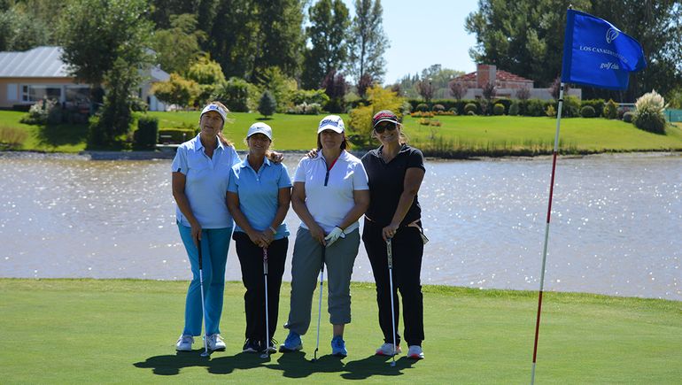 Pese al mal clima, las mujeres coparon Los Canales en el 8M