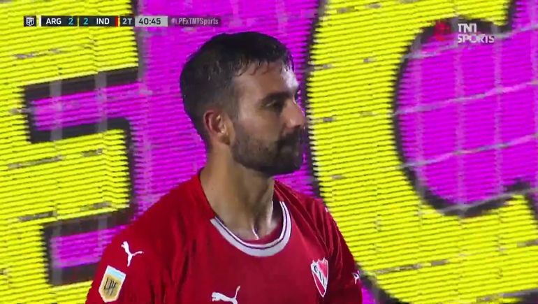 Martín Cauteruccio se erró un gol insólito en Independiente.&nbsp;