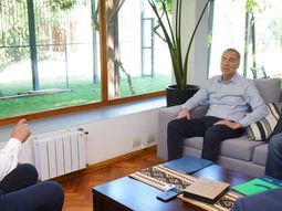 Figueroa recibió a Santilli el pasado sábado en Neuquén Figueroa recibió a Santilli el pasado sábado en Neuquén