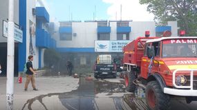 Se incendió un geriátrico, murió un paciente y 25 fueron internados
