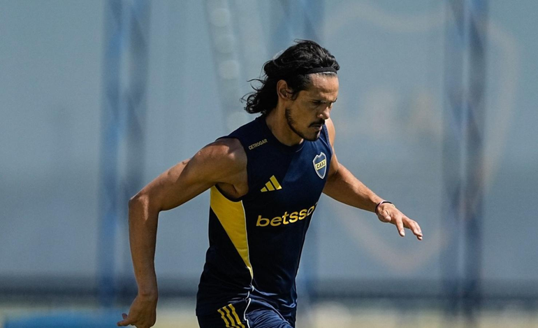 ¿Cavani de arranque? El probable 11 de Boca para el clásico frente a Racing
