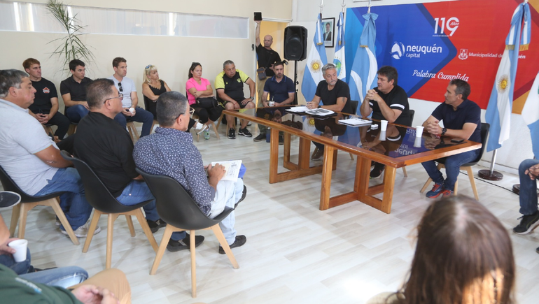 Mariano Gaido ratificó su apoyo a los clubes deportivos y sociales de Neuquén