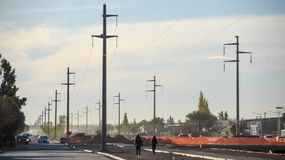 La obra de la Avenida Lago Traful en Centenario quedó abandonada en 2023. | LM Neuquen La obra de la Avenida Lago Traful en Centenario quedó abandonada en 2023.