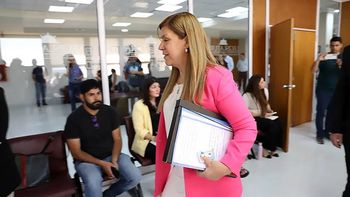 Gloria Ruiz, destituida y ahora candidata a diputada nacional.