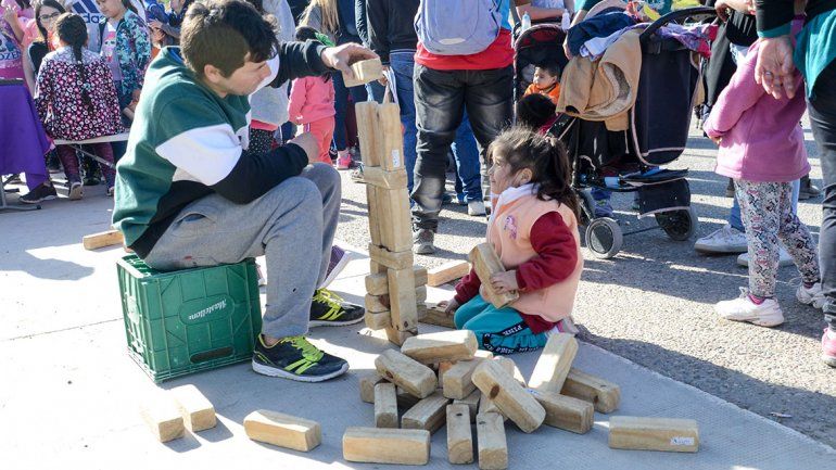 El CAM se llenó de niños en una tarde de juegos y risas
