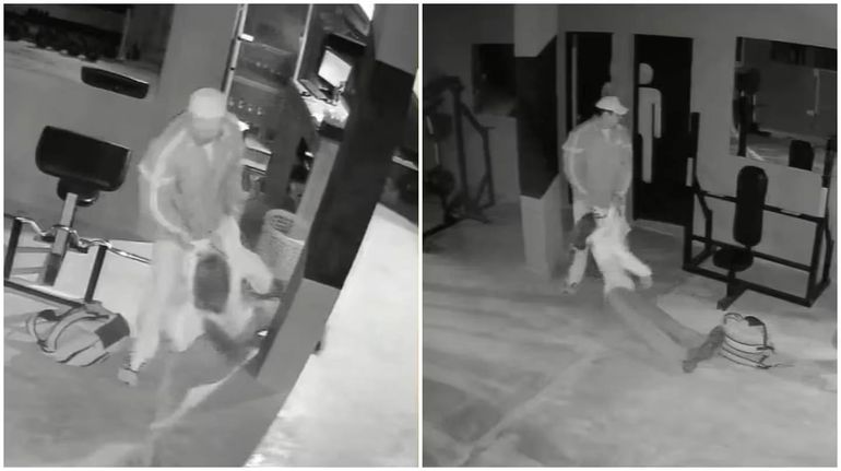 Brutal agresión: un hombre fue a buscar a su ex a un gimnasio y la golpeó hasta desmayarla