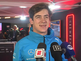 Franco Colapinto desató risas entre los periodistas por un comentario respecto al olor de la pista.