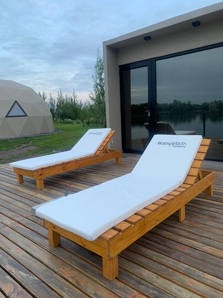 Buena Vista, glamping en Barda del Medio. Fotografía: Gentileza. Buena Vista, glamping en Barda del Medio. Fotografía: Gentileza.