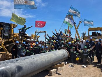 VMOS, la obra que abrirá una nueva vía de exportación de petróleo desde la Patagonia. (Fuente: Gobierno de Río Negro) VMOS, la obra que abrirá una nueva vía de exportación de petróleo desde la Patagonia. (Fuente: Gobierno de Río Negro)