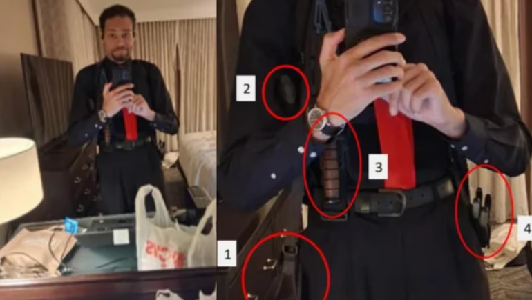 El responsable del atentado en la Casa Blanca se tomó una selfie antes del hecho.