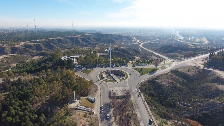 La zona en la que se proyecta la ambiciosa obra vial que empuja el intendente Quiroga en el norte de la ciudad.