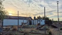 una obra millonaria esta abandonada en la costa del rio limay en senillosa una obra millonaria esta abandonada en la costa del rio limay en senillosa