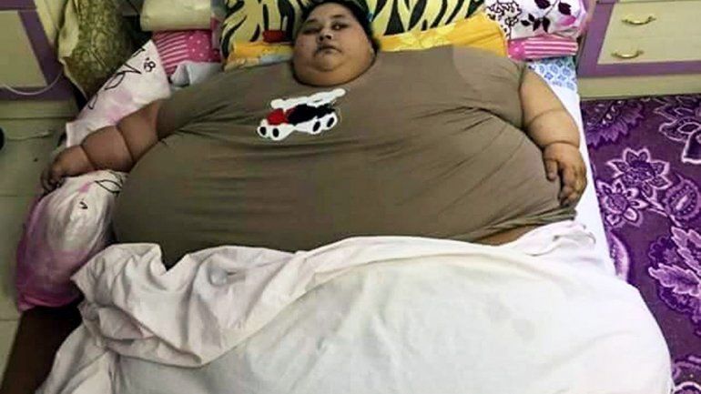 Ella es Eman Ahmed Abd El Aty: hace 25 años que no sale de su habitación.