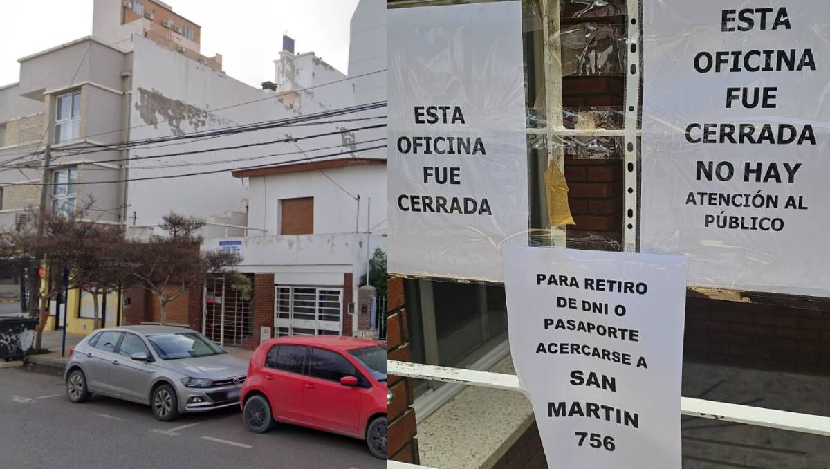Les prometieron una oficina de Registro Civil pero es refugio de una persona en situación de calle