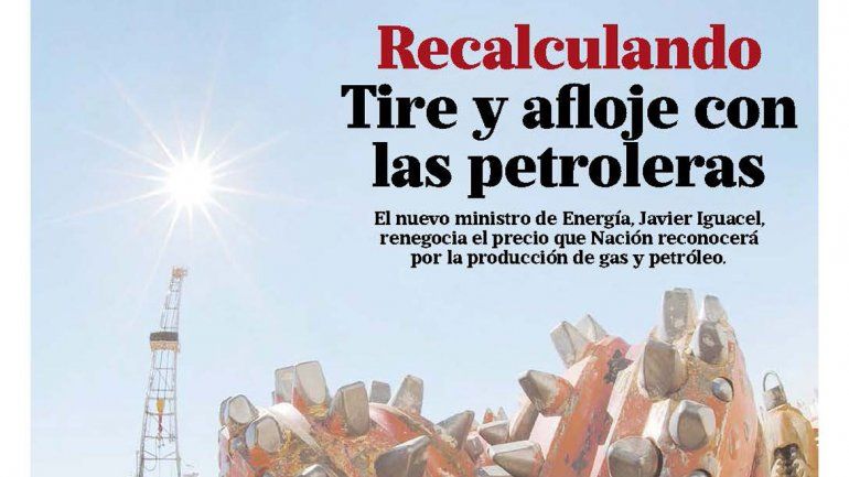 Recalculando: tire y afloje con las petroleras