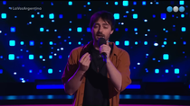 Fausto Leone la rompió en La Voz Argentina y eligió el team Miranda!