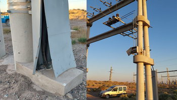 intento robar un cable, le dio una descarga y cayo: esta en el hospital intento robar un cable, le dio una descarga y cayo: esta en el hospital