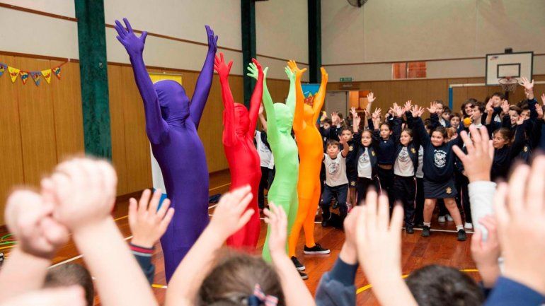Aulas en Movimiento es un proyecto multidisciplinario en escuelas.