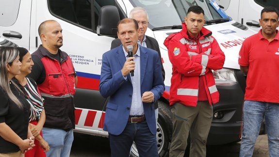 Se sumaron cuatro ambulancias para el sistema de salud