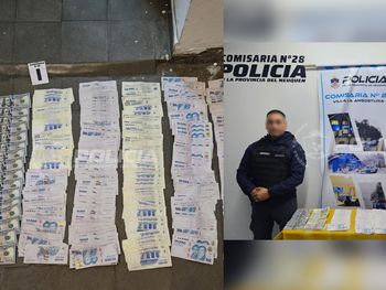 detuvieron a un ecuatoriano por estafar en la cordillera cambiando dolares a comerciantes