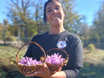 Paola Ahumada dejó el sector petrolero para dar vida a su proyecto productivo en Chubut.