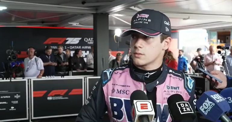 Qué dijo Colapinto luego de terminar contra el muro en la clasificación de Silverstone
