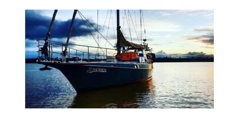 El Thorben el narco velero en el que viajó Bolzán en 2020 para dejar 1.500 kilos de cocaína en Marsella. El Thorben el narco velero en el que viajó Bolzán en 2020 para dejar 1.500 kilos de cocaína en Marsella.