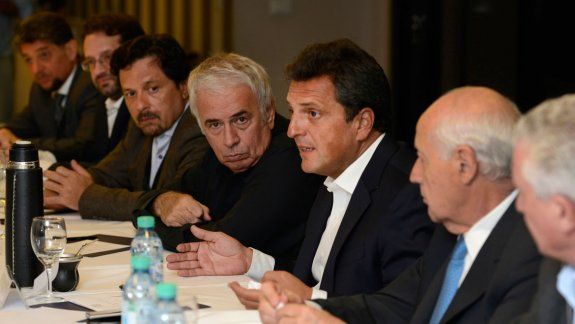 Massa, De la Sota y Lavagna, muy críticos con el Gobierno.
