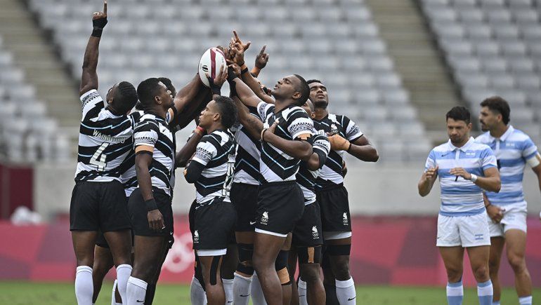 Los Pumas perdieron con Fiji y van por el bronce ante Gran Bretaña