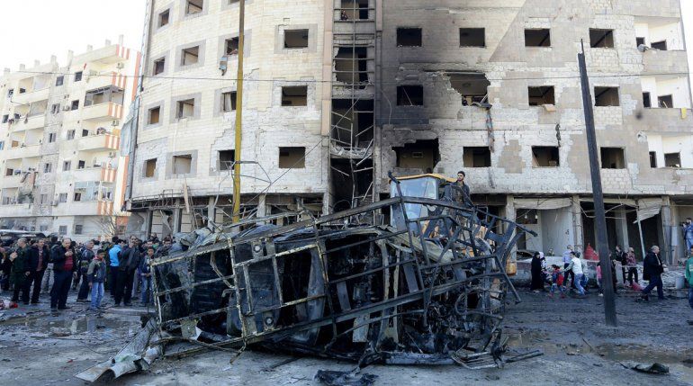 Terrible atentado en Siria