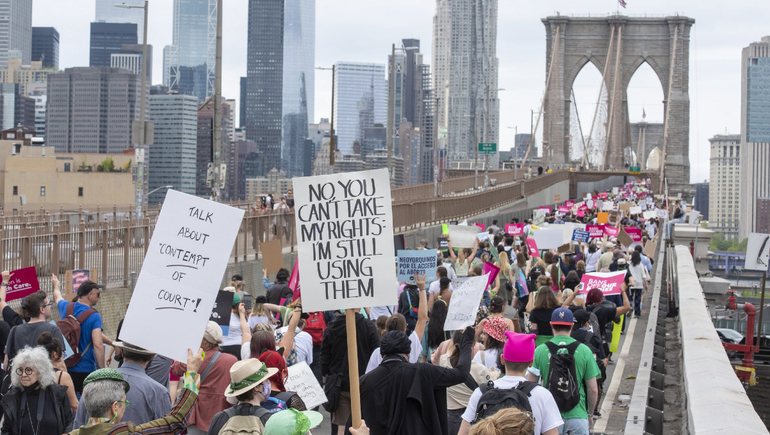 EE.UU.: miles marcharon en defensa de la vigencia del derecho al aborto