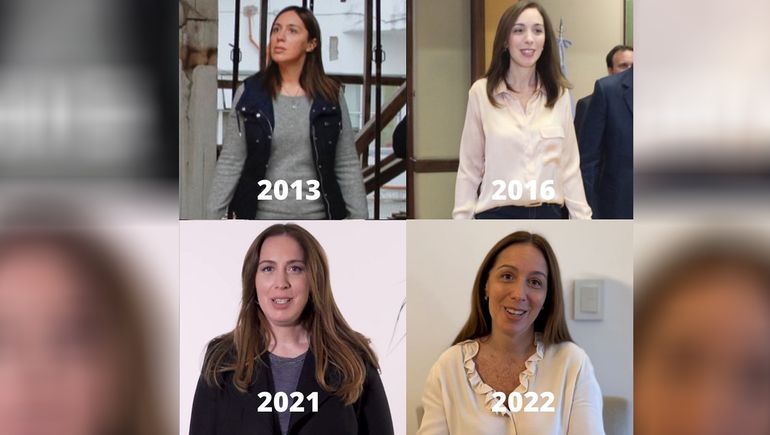 El posteo revelador de María Eugenia Vidal, en el día mundial de la obesidad