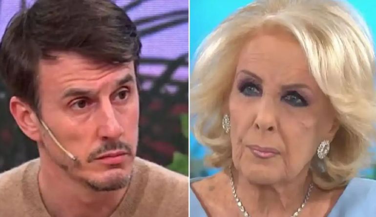 Roberto García Moritán y Mirtha Legrand se pelearon al aire