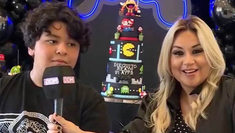 Verónica Ojeda celebró el cumple 12 de su hijo Dieguito Fernando: a qué hermanos invitó