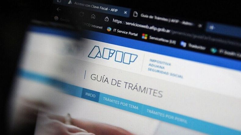 El dominio www.afip.com.ar seguirá por un tiempo.