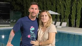 Lionel Messi y su mamá Celia Lionel Messi y su mamá Celia