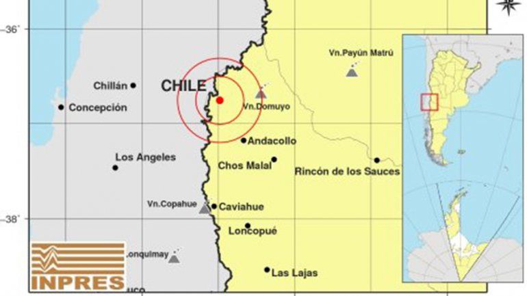 Se movió el norte neuquino, ¿se sintió?