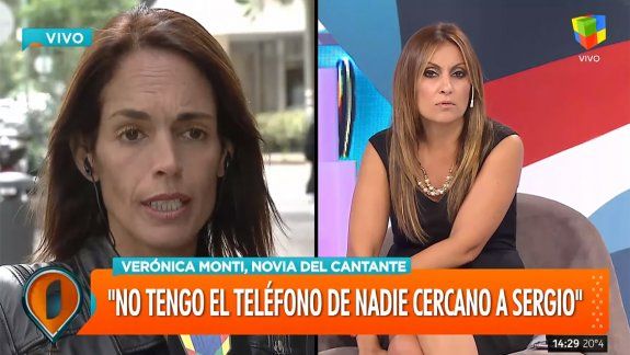 Mirá la pelea de Tauro y la novia de Sergio Denis