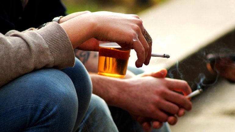 El alcohol encabezó la lista de consumo de sustancias psicoactivas. Tabaco