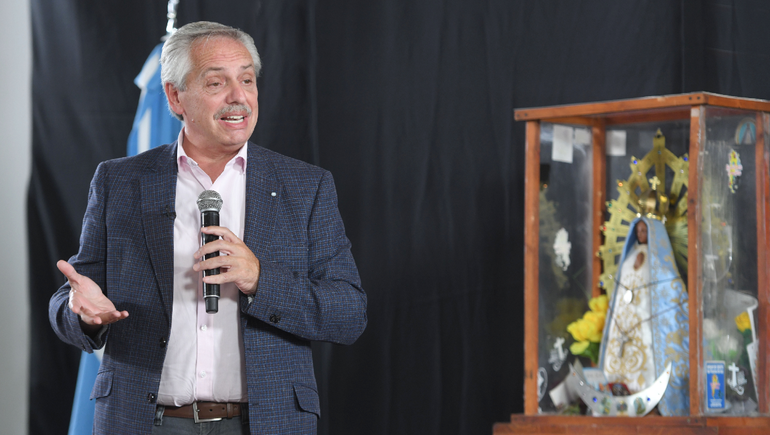 Alberto Fernández: Hay que recuperar la paz