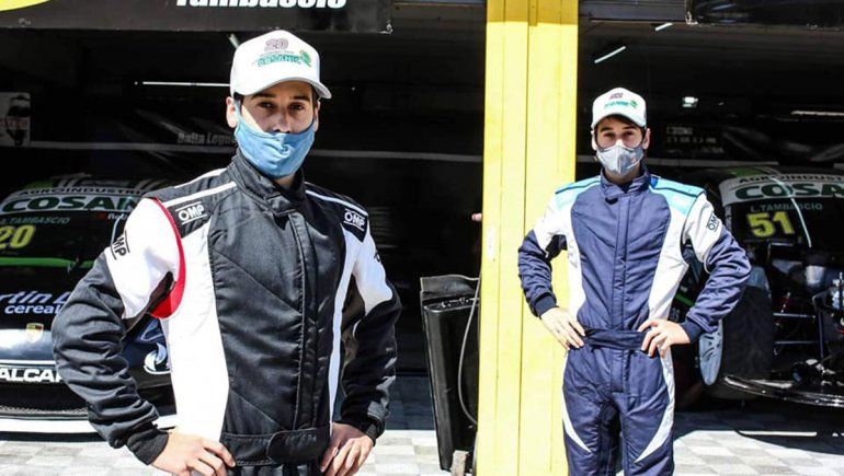 Los mellizos Tambascio vendieron un Fiat 600 para poder correr en Top Race Series (Foto crédito Damián Barispolski)
