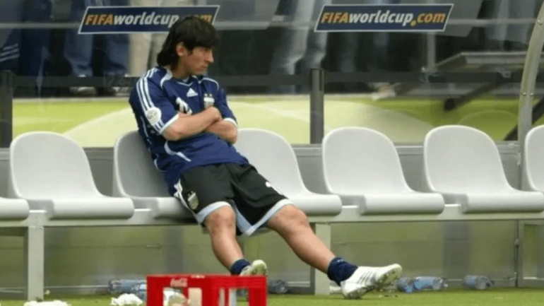 El motivo oculto por el qué Messi no entró ante Alemania en 2006