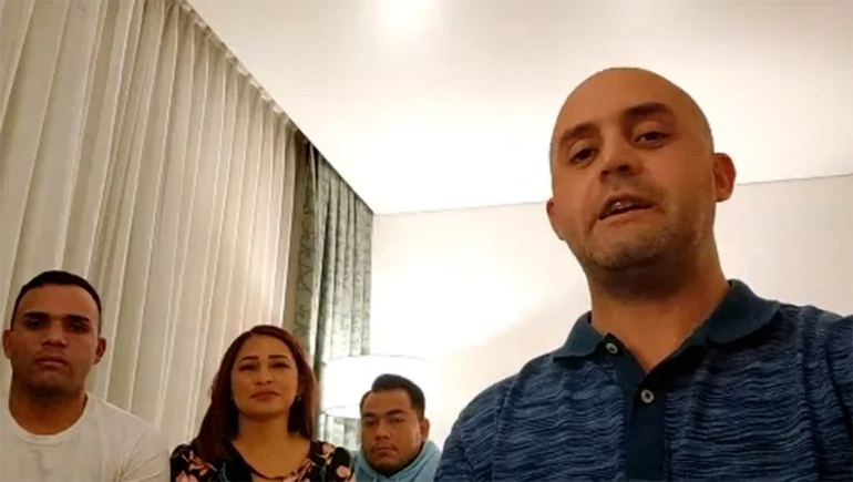 Los tripulantes del avión venezolano-iraní hablaron por primera vez