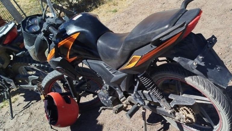 La moto Gilera estaba en poder de otro trabajador de la misma pesquera de Chubut