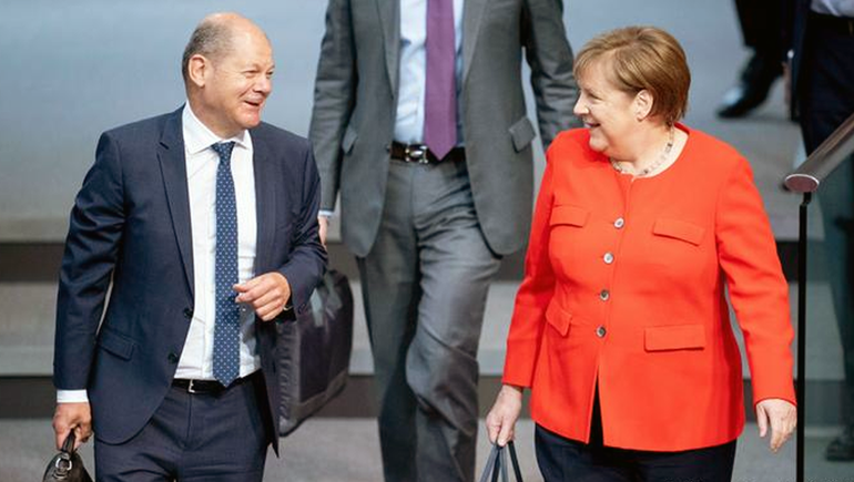 Alemania: Scholz sella un acuerdo para poner fin a la era Merkel