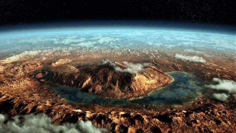 Se captó que los ecos procedentes de abajo de esta zona eran más fuertes que los ecos de la superficie y que esta circunstancia se produce solo cuando se observa agua subglaciar como en la Antártida