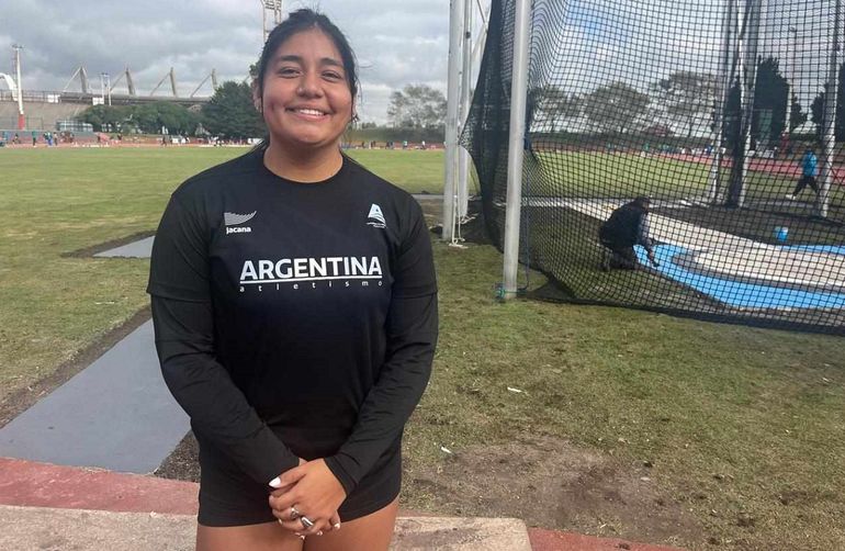 Baigorria es la deportista zapalina que representa a Neuquén y a la región en Mar del Plata. 