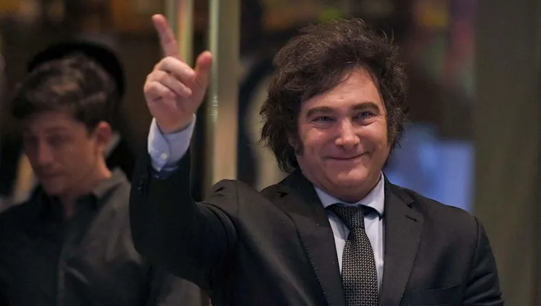 El presidente Javier Milei