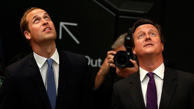 El príncipe Guillermo y Cameron, envueltos en un escándalo de corrupción de la FIFA