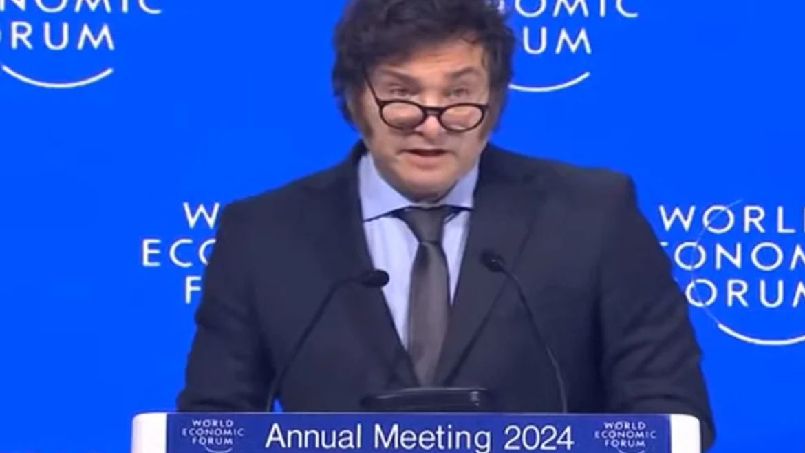 Javier Milei expondrá nuevamente en el Foro de Davos. | LM Neuquen Javier Milei expondrá nuevamente en el Foro de Davos.